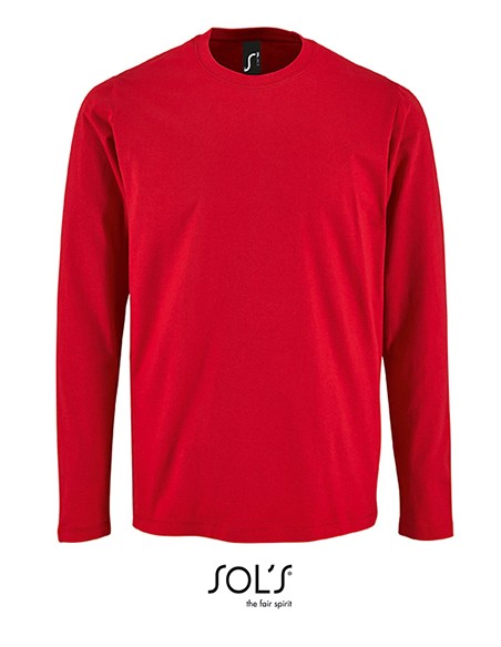 S-02074-Mens Long Sleeve T-Shirt Imperial