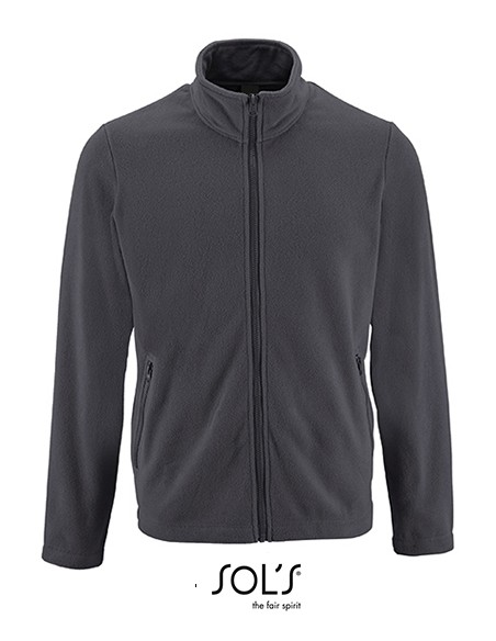 S-02093-Mens Plain Fleece Jacket Norman