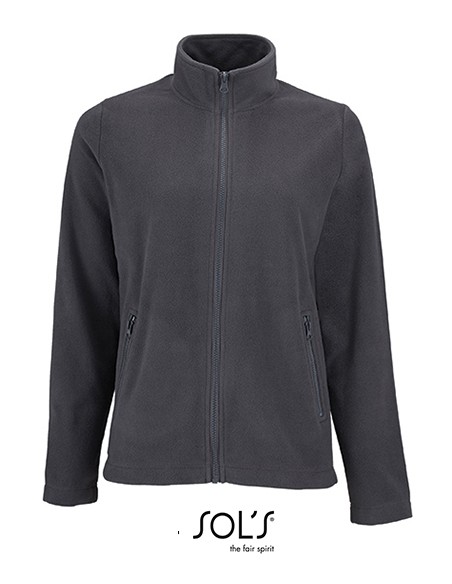 S-02094-Womens Plain Fleece Jacket Norman