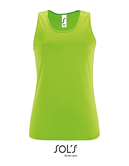 S-02117-Womens Sports Tank Top Sporty