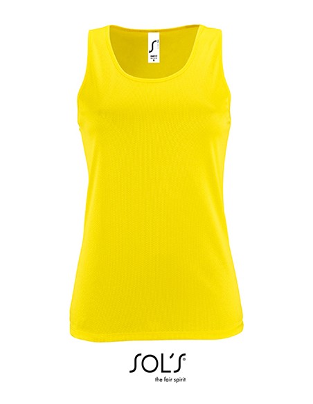 S-02117-Womens Sports Tank Top Sporty