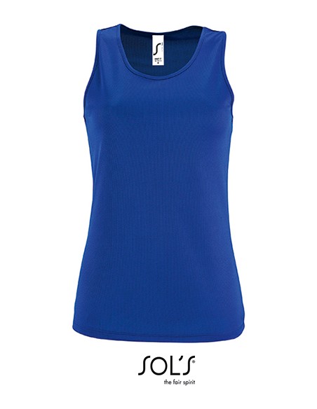 S-02117-Womens Sports Tank Top Sporty