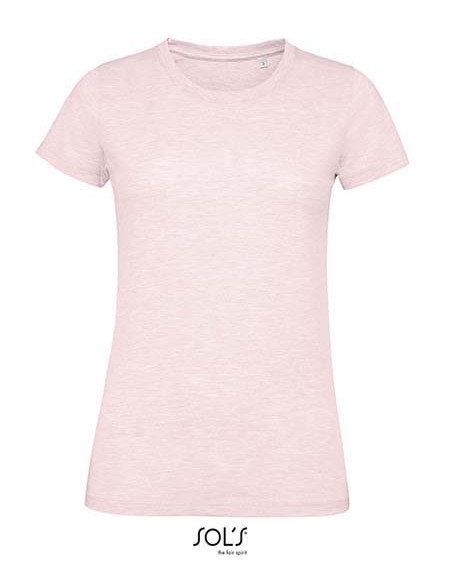 S-02758--Womens Round Neck Fitted T-Shirt Regent