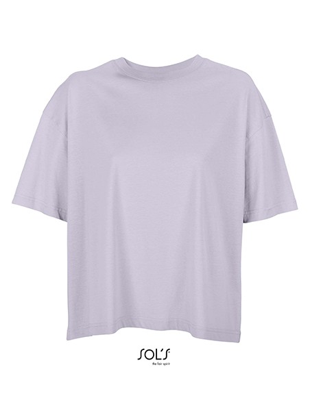 S-03807-Womens Boxy Oversized T-Shirt