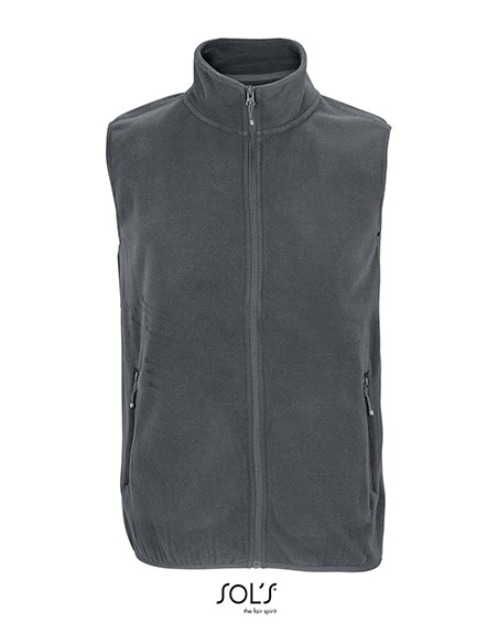 S-03822-Unisex Factor Zipped Fleece Bodywarmer