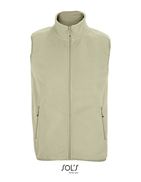 S-03822-Unisex Factor Zipped Fleece Bodywarmer