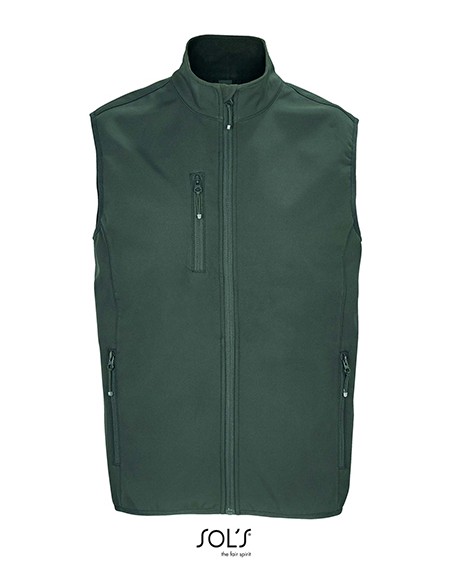 S-03825-Mens Falcon Zipped Softshell Bodywarmer