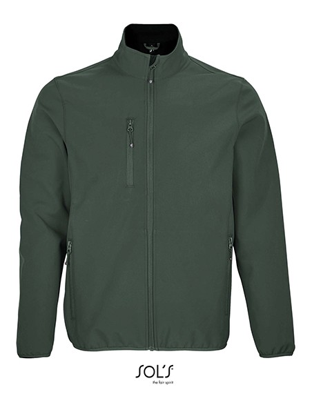 S-03827-Mens Falcon Zipped Softshell Jacket