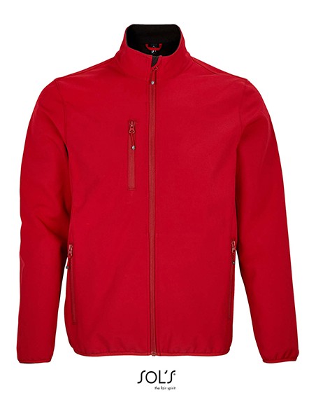 S-03827-Mens Falcon Zipped Softshell Jacket