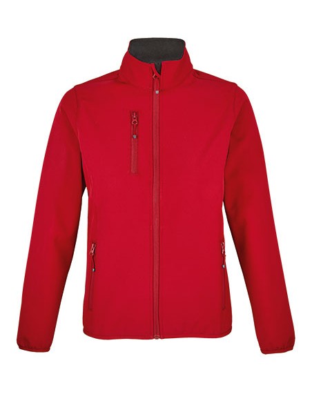 S-03828-Womens Falcon Zipped Softshell Jacket