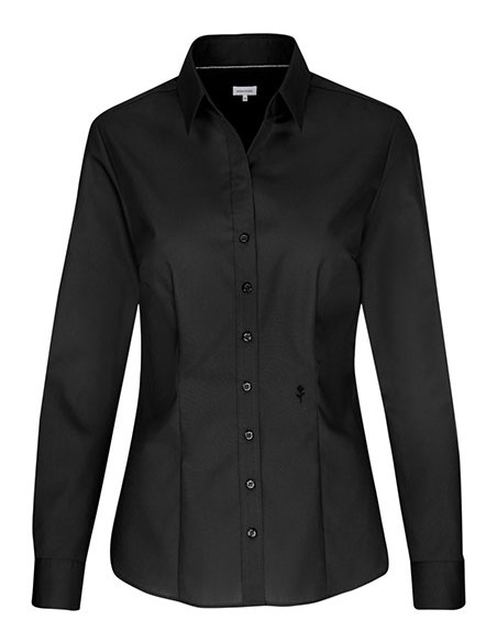 S-080613-Womens Blouse Slim Fit Long Sleeve