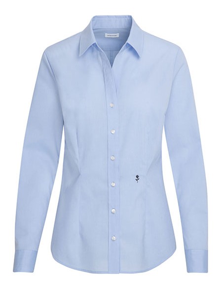 S-080613-Womens Blouse Slim Fit Long Sleeve