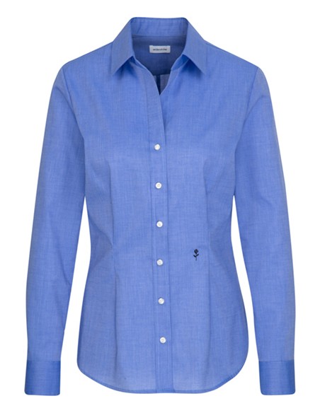 S-080613-Womens Blouse Slim Fit Long Sleeve