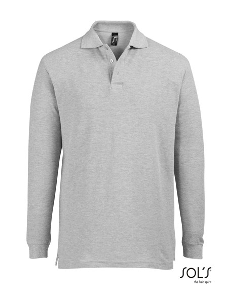 S-11328-Long Sleeve Polo Star