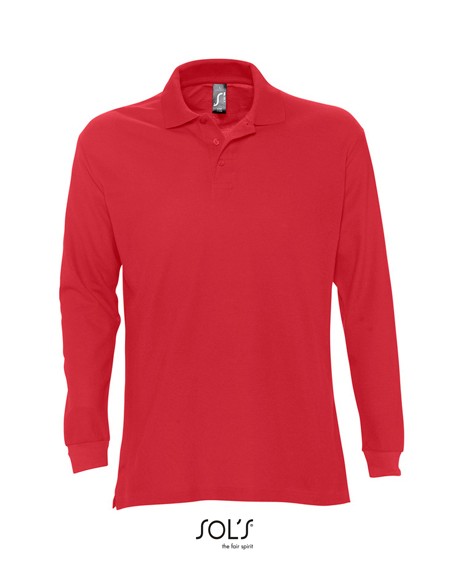 S-11328-Long Sleeve Polo Star