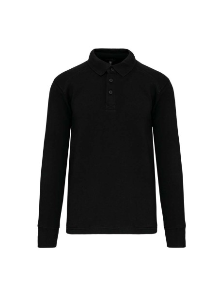 D-WK4000-POLO NECK SWEATSHIRT