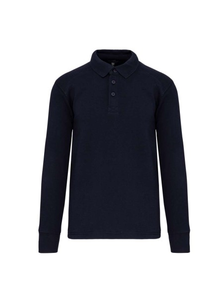 D-WK4000-POLO NECK SWEATSHIRT