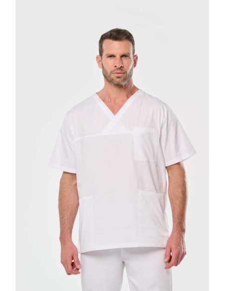 D-WK504-UNISEX SHORT SLEEVE COTTON TUNIC