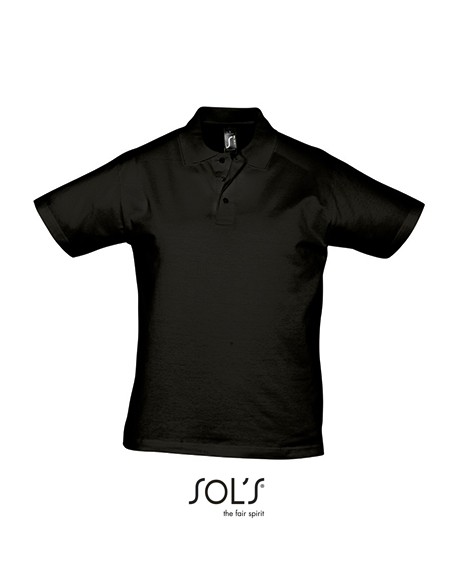 S-11377-Mens Jersey Polo Shirt Prescott