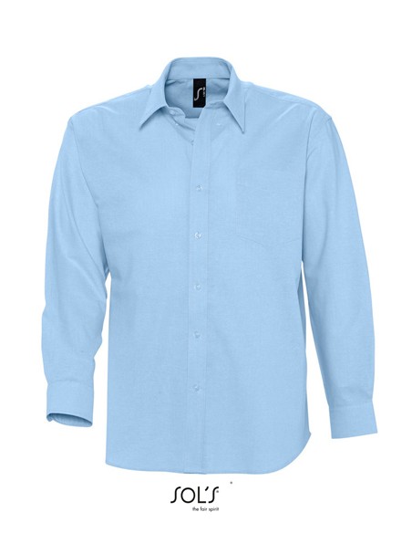 S-16000-Mens Oxford-Shirt Boston Long Sleeve