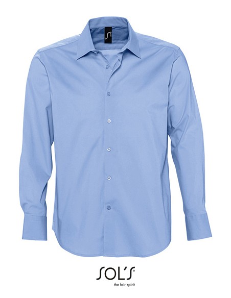 S-17000-Mens Stretch-Shirt Brighton Long Sleeve