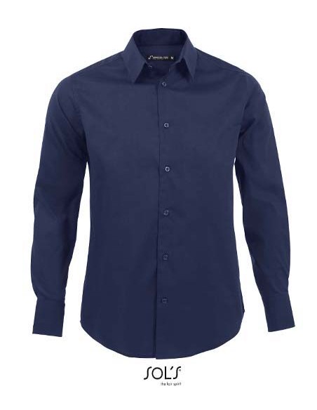 S-17000-Mens Stretch-Shirt Brighton Long Sleeve