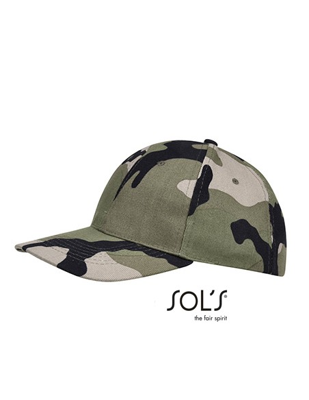 S-88100-Six Panel Cap Buffalo