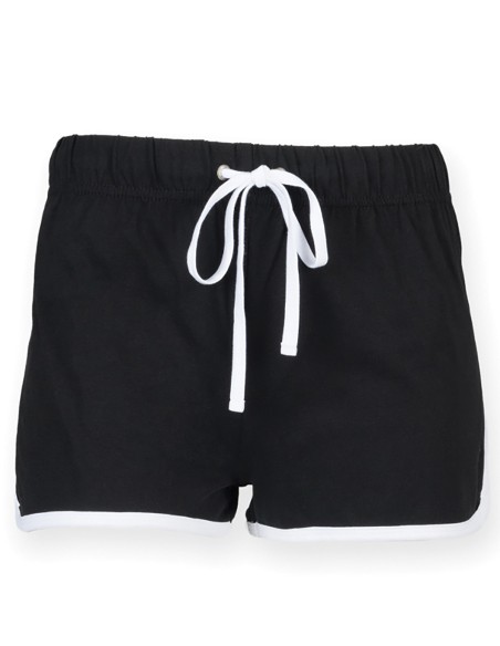 S-SK069-Womens Retro Shorts