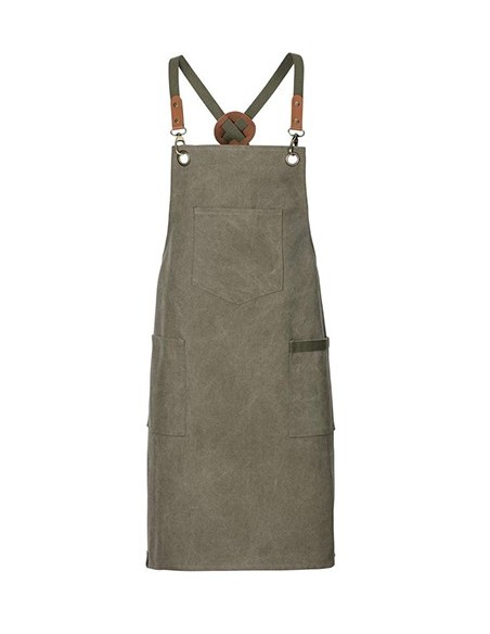E-28614-Bib Apron Canvas