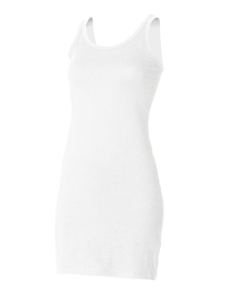 S-SK104-Womens Stretch Vest Dress