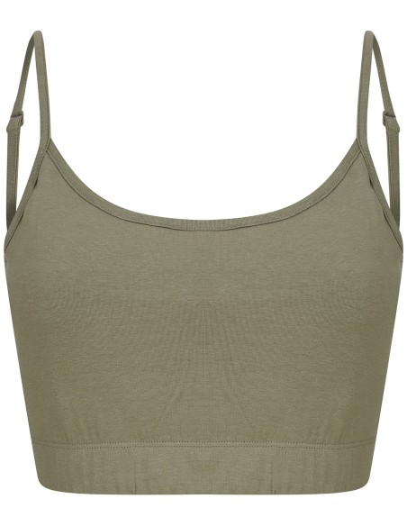S-SK230-Womens Sustainable Fashion Cropped Cami Top