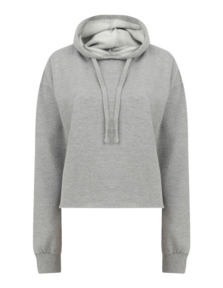 S-SK516-Womens Cropped Slounge Hoody