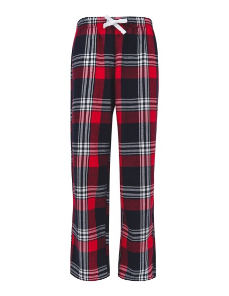 S-SM083-Kids Tartan Lounge Pants