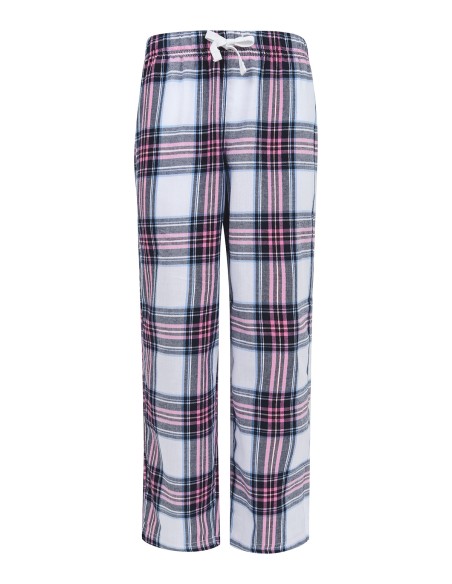S-SM083-Kids Tartan Lounge Pants