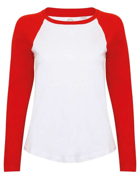 S-SM271-Kids Long Sleeved Baseball T