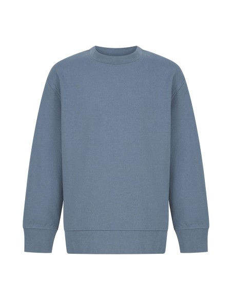 S-SM530-Kids' Sustainable Fashion Curved Hem Sweat