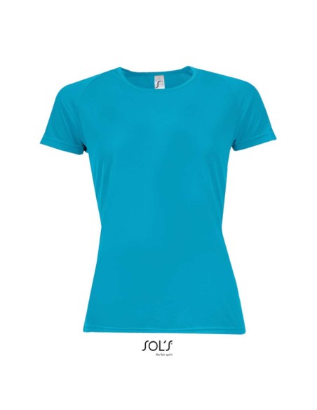 S-SO01159-SOL'S SPORTY WOMEN - RAGLAN SLEEVED T-SHIRT