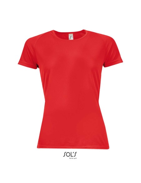 S-SO01159-SOL'S SPORTY WOMEN - RAGLAN SLEEVED T-SHIRT