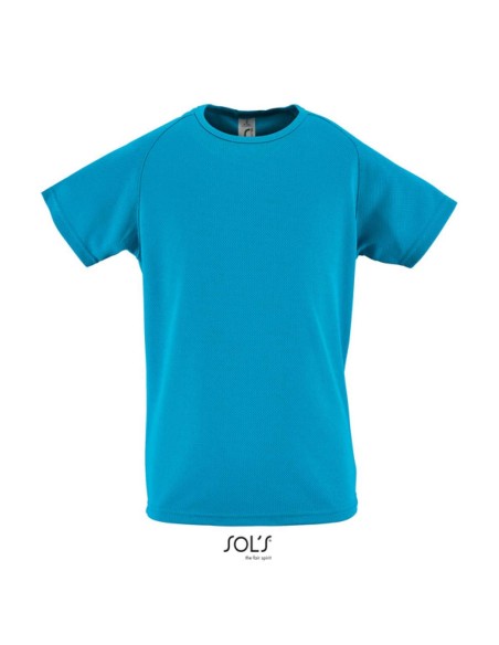S-SO01166-SOL'S SPORTY KIDS' - RAGLAN-SLEEVED T-SHIRT