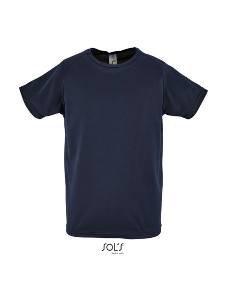 S-SO01166-SOL'S SPORTY KIDS' - RAGLAN-SLEEVED T-SHIRT