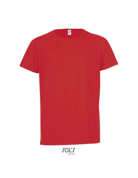 S-SO01166-SOL'S SPORTY KIDS' - RAGLAN-SLEEVED T-SHIRT