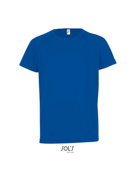 S-SO01166-SOL'S SPORTY KIDS' - RAGLAN-SLEEVED T-SHIRT