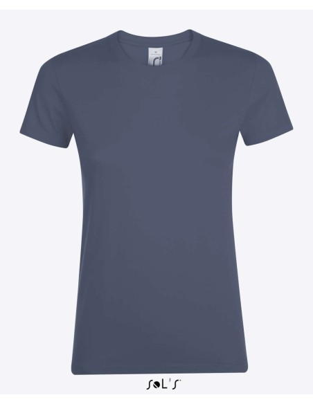 S-SO01825-SOL'S REGENT WOMEN - ROUND COLLAR T-SHIRT