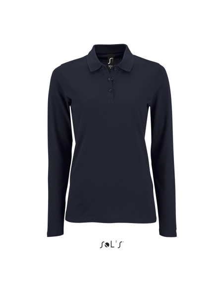 S-SO02083-SOL'S PERFECT LSL WOMEN - LONG-SLEEVE PIQUÉ POLO SHIRT