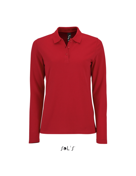 S-SO02083-SOL'S PERFECT LSL WOMEN - LONG-SLEEVE PIQUÉ POLO SHIRT