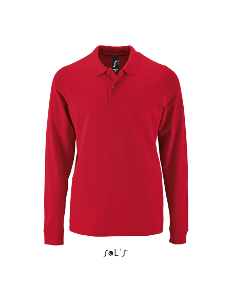 S-SO02087-SOL'S PERFECT LSL MEN - LONG-SLEEVE PIQUÉ POLO SHIRT