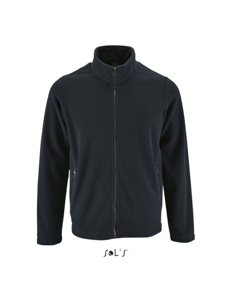 S-SO02093-SOL'S NORMAN MEN - PLAIN FLEECE JACKET