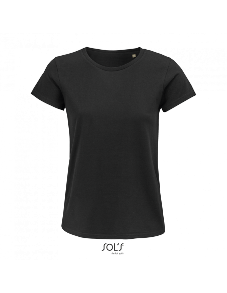S-SO03581-SOL'S CRUSADER WOMEN - ROUND-NECK FITTED JERSEY T-SHIRT