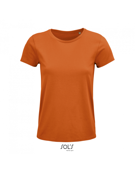 S-SO03581-SOL'S CRUSADER WOMEN - ROUND-NECK FITTED JERSEY T-SHIRT