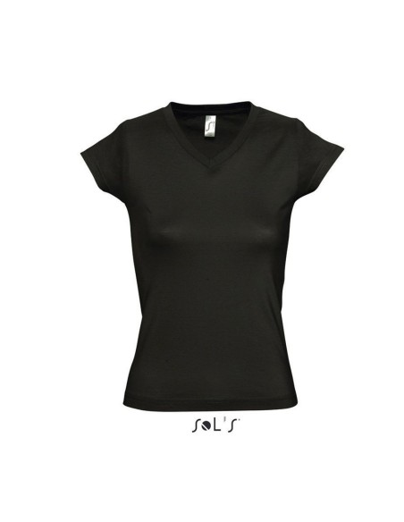 S-SO11388-SOL'S MOON - WOMEN’S V-NECK T-SHIRT